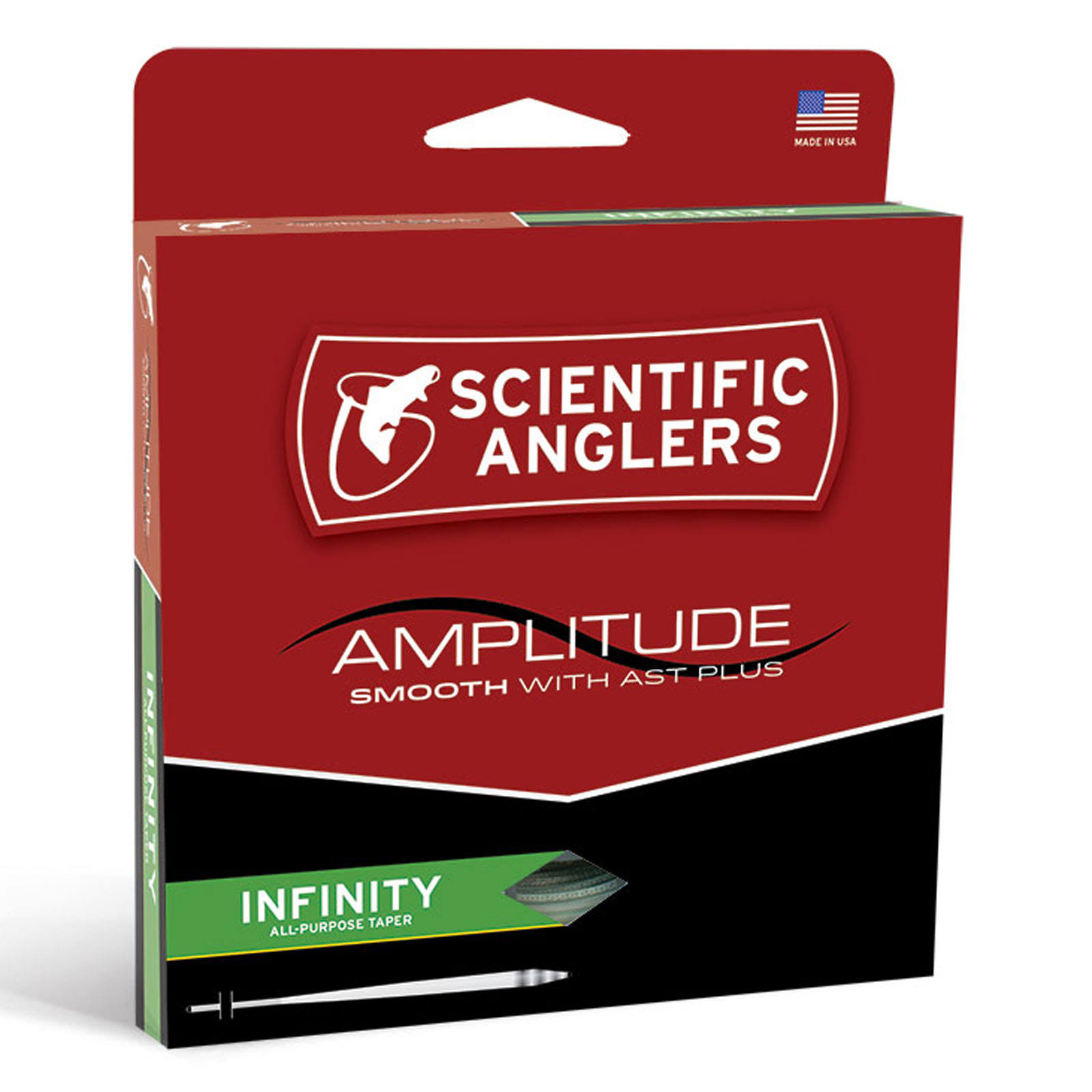 Scientific Anglers Amplitude Smooth Infinity Fly Line - WF5F - Camo