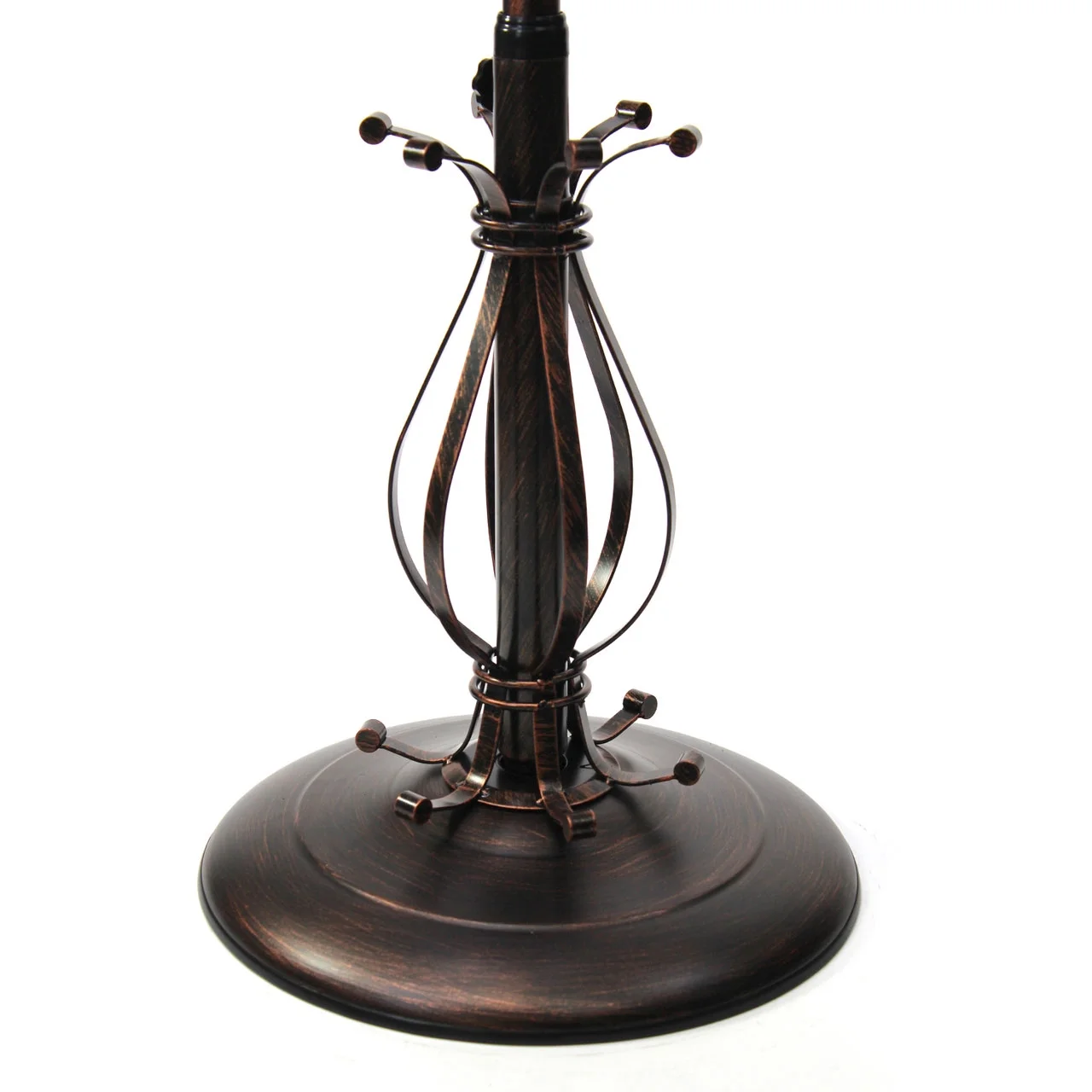 DecoBREEZE DBF1080 Adjustable Oscillating Outdoor Pedestal Fan Prestigious Brown