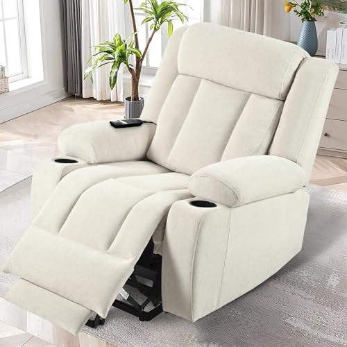 Small Power Lift Recliner for Elderly, Lift Chair Recliners, Electric Recliner Chairs for Seniors, Remote Control, Adjustable, Side Pocket (Navy Blue)