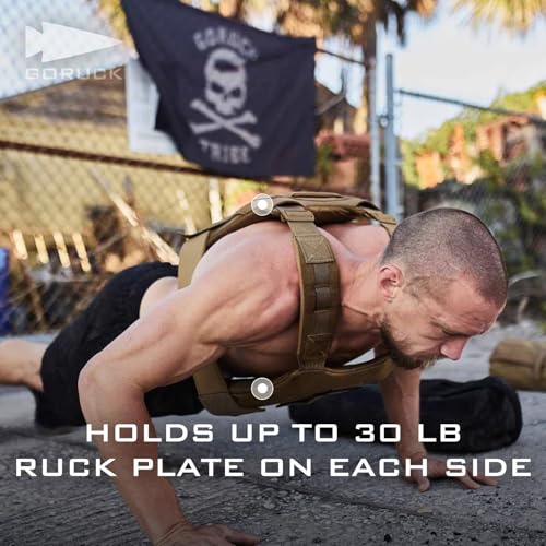 GORUCK Training Weight Vest 2.0 for Fitness & Body Workout for Men & Women - Adjustable & Washable - Ideal for Walking, Weightlifting