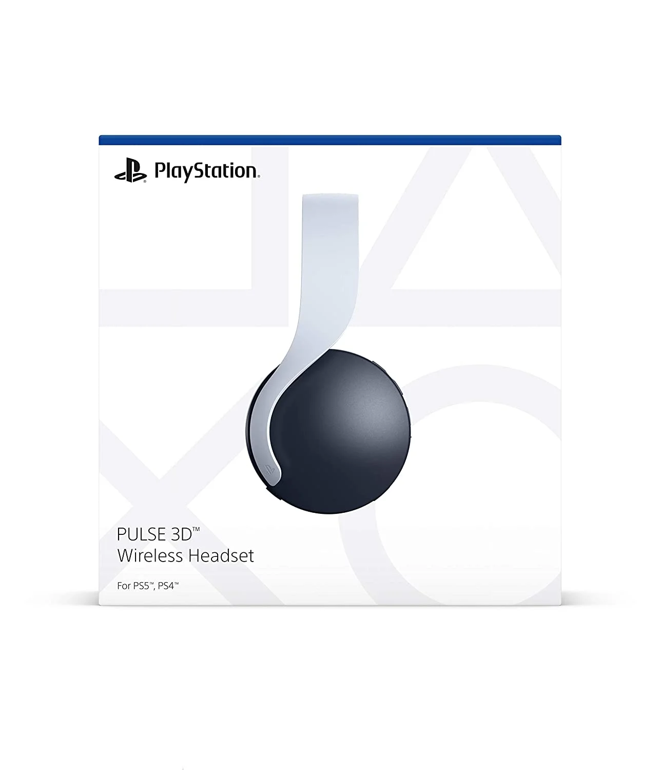 PlayStation PULSE 3D Wireless Headset White BOLT AXTION Bundle Like New