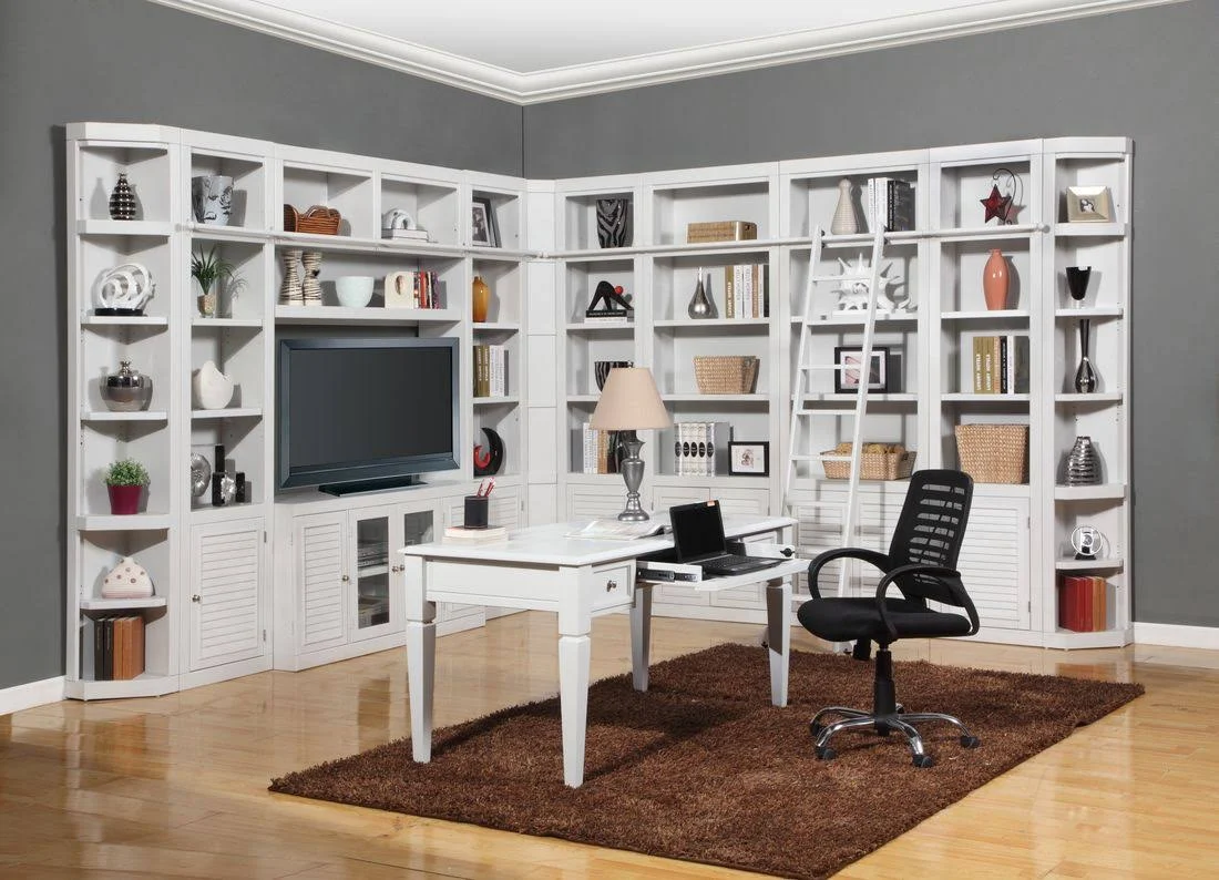 Parker House Boca Writing Desk - Cottage White