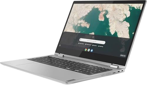 Lenovo 15.6 Inch Chromebook, 2-in-1 Touchscreen Laptop | Intel Core i3, Dual-Core Processor | 4GB RAM