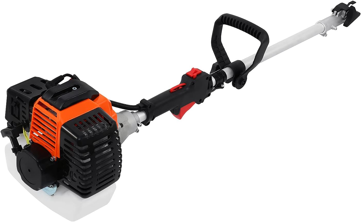 Samger 52CC 5 in 1 Gas Pole Saw Hedge Trimmer Straight Shaft Brush Cutter with Extension Pole