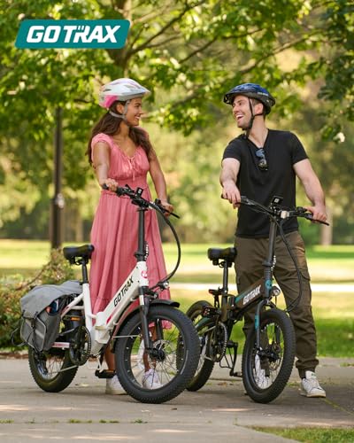 Gotrax 20" Folding Electric Bike with 55 Miles (Pedal-assist1) by 48V Battery, 20Mph Power by 500W, Smart LCD Display and 5 Pedal-Assist Levels