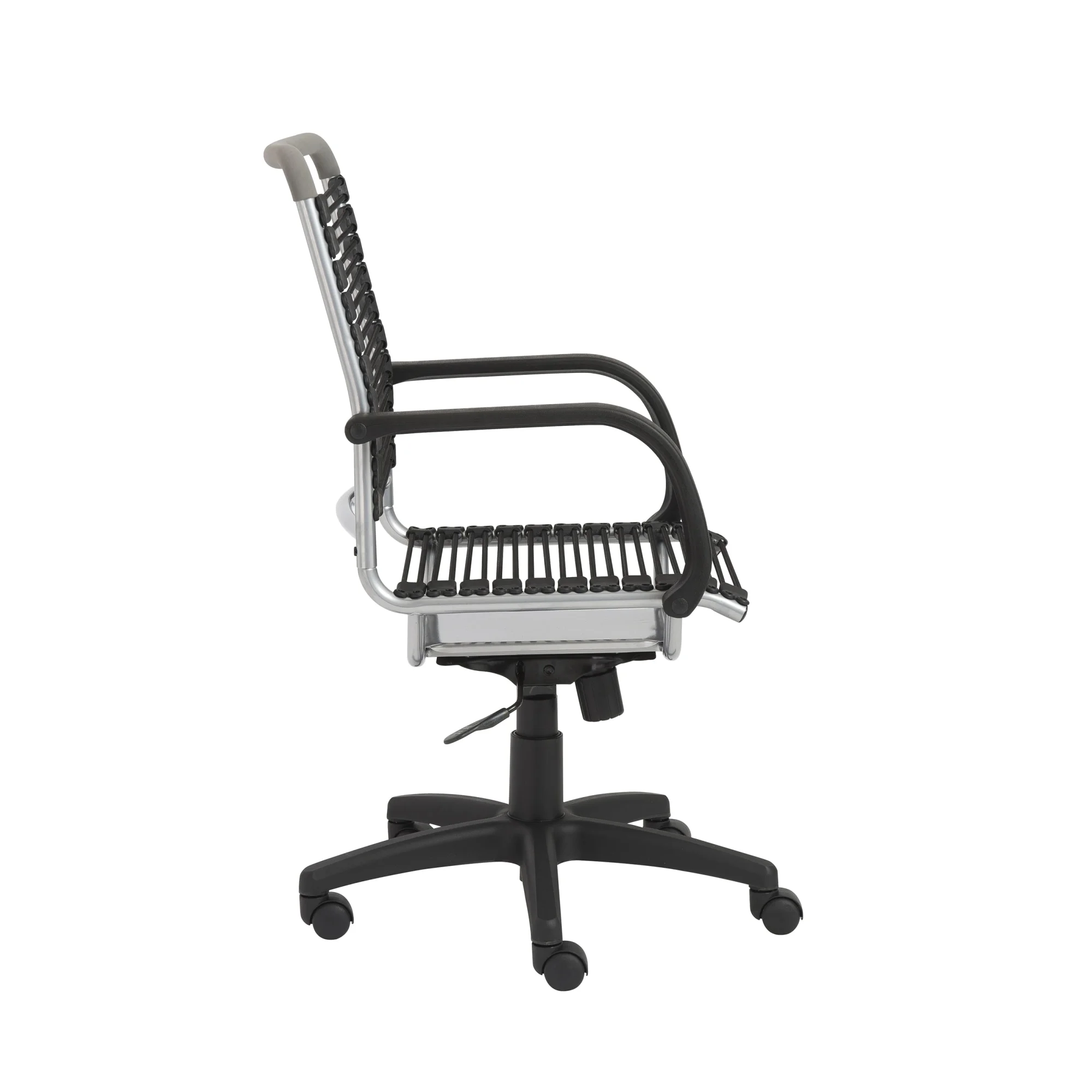 Euro Style Bungie High Back Office Chair with Fixed Arm