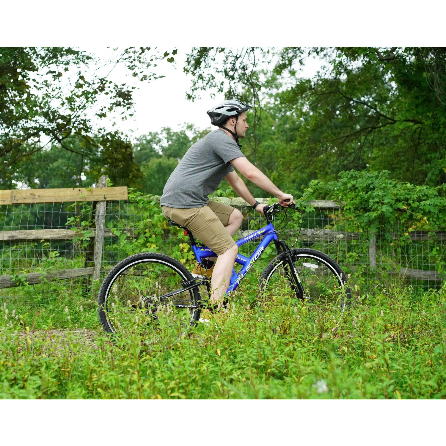 Kent 29 in. Flexor Mens Dual Suspension Mountain Bike - Sports Supplies Online Store