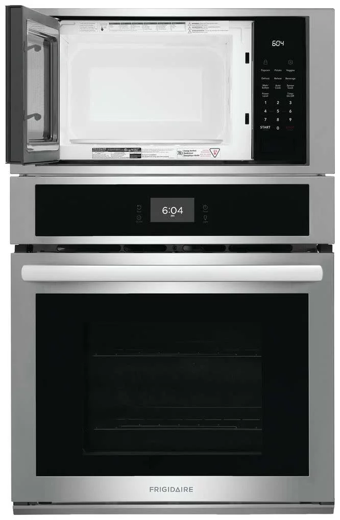 FRIGIDAIRE FCWM2727AS  ELECTRIC OVEN AND MICROWAVE COMBO Black