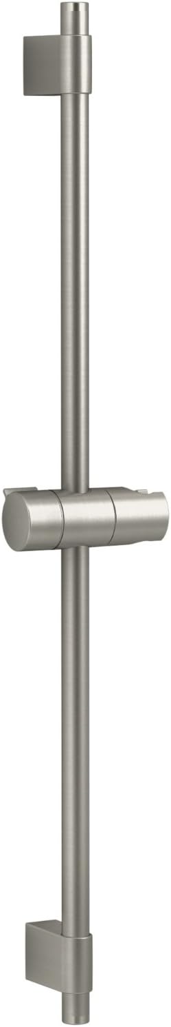 KOHLER K-98341-BN Awaken 24-Inch Shower Slidebar, Vibrant Brushed Nickel Pack of 2