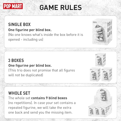 POP MART HIRONO Reshape Series Figures, 9PCs HIRONO Blind Box Figures, Random Design Action Figures Collectible Toys Home Decorations