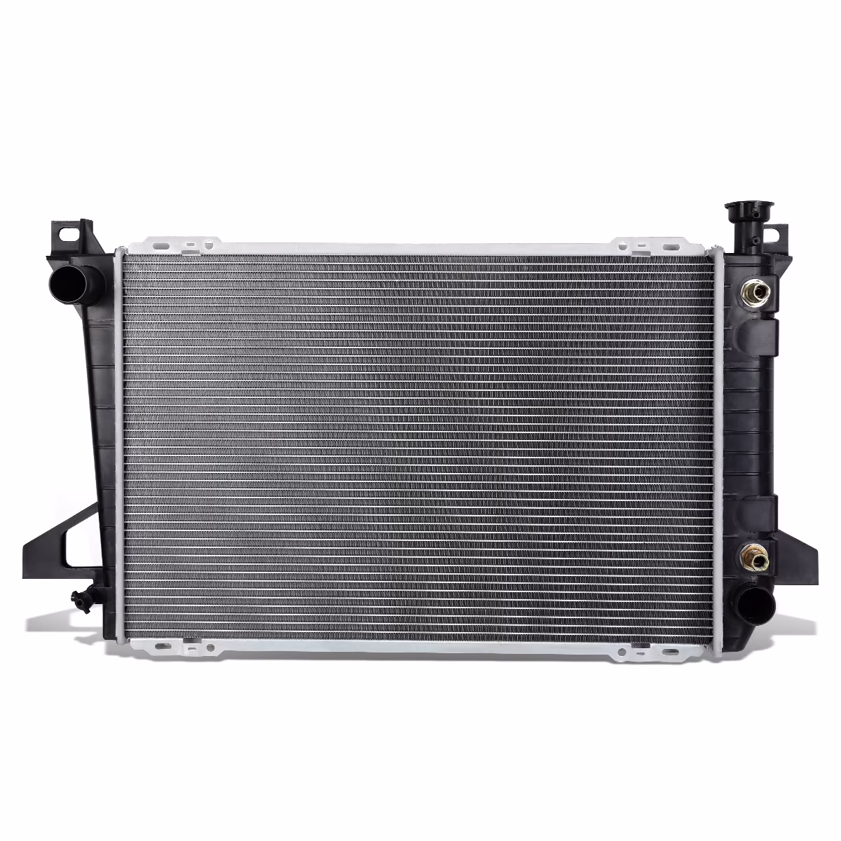 DNA Motoring OEM-RA-1452 Aluminum Radiator For 1985-1996 Ford F150 F250 F350 Bronco 4.9L 86 87 88 89 90 91 92 93 94 95