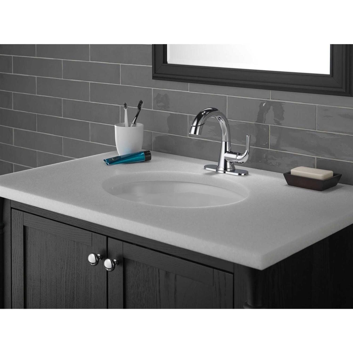 Delta Kayra Single Handle Pull-Down Bathroom Faucet - Shop Hardware Tools Online Store