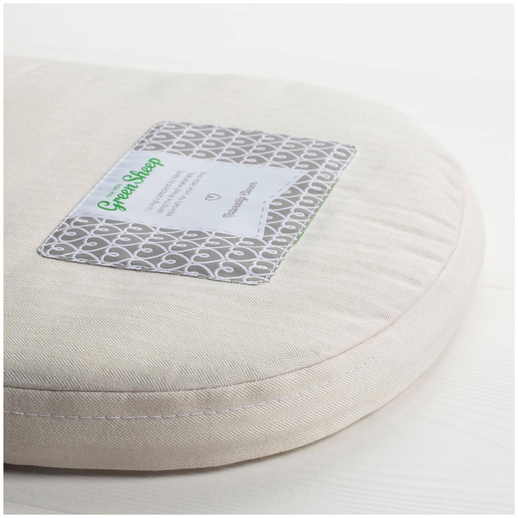 The Little Green Sheep Natural Mothercare Moses Basket Mattress