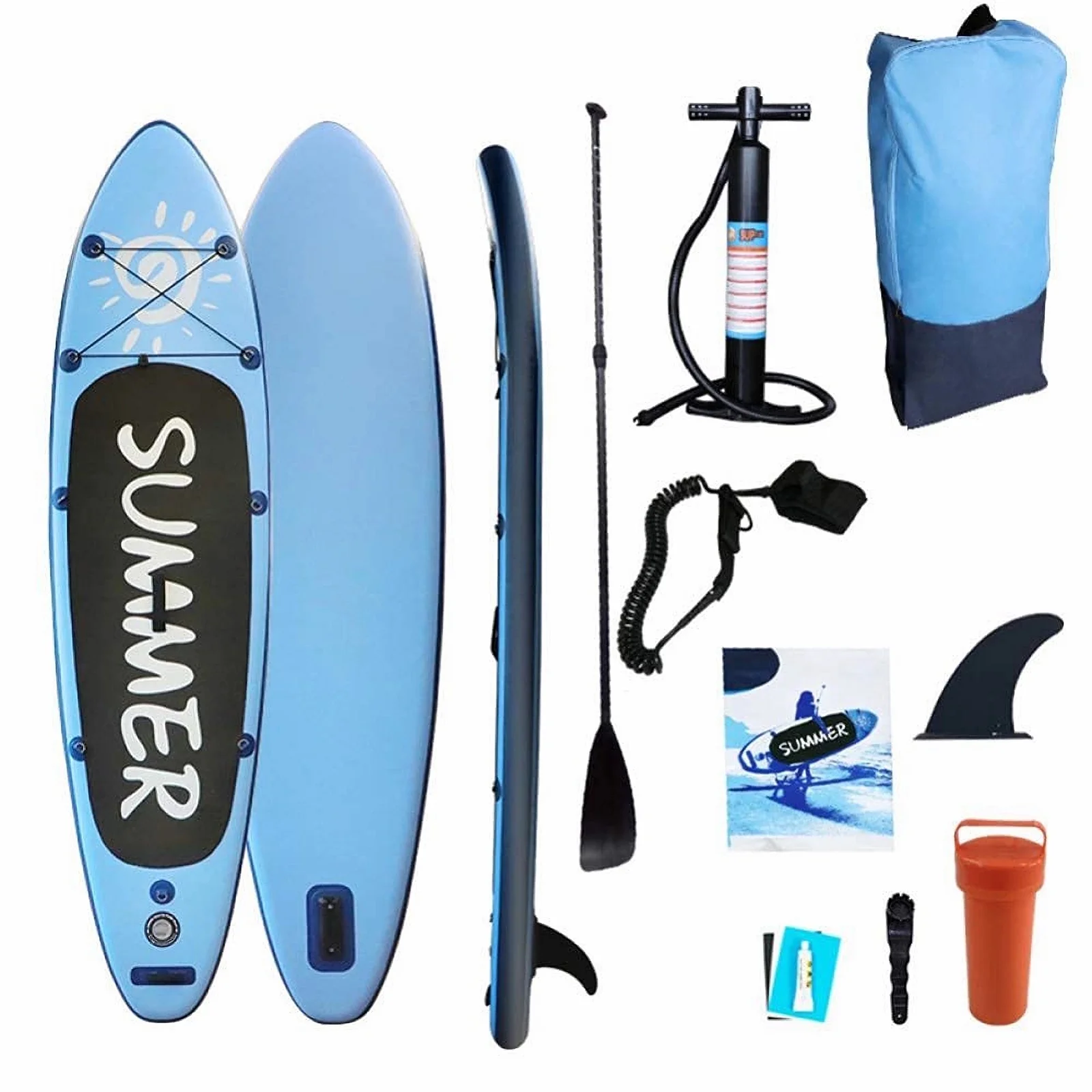 Inflatable Stand Up Paddle Board, Ultra Light Paddle Board with SUP Accessories Non-Slip Anti-Slip Deck