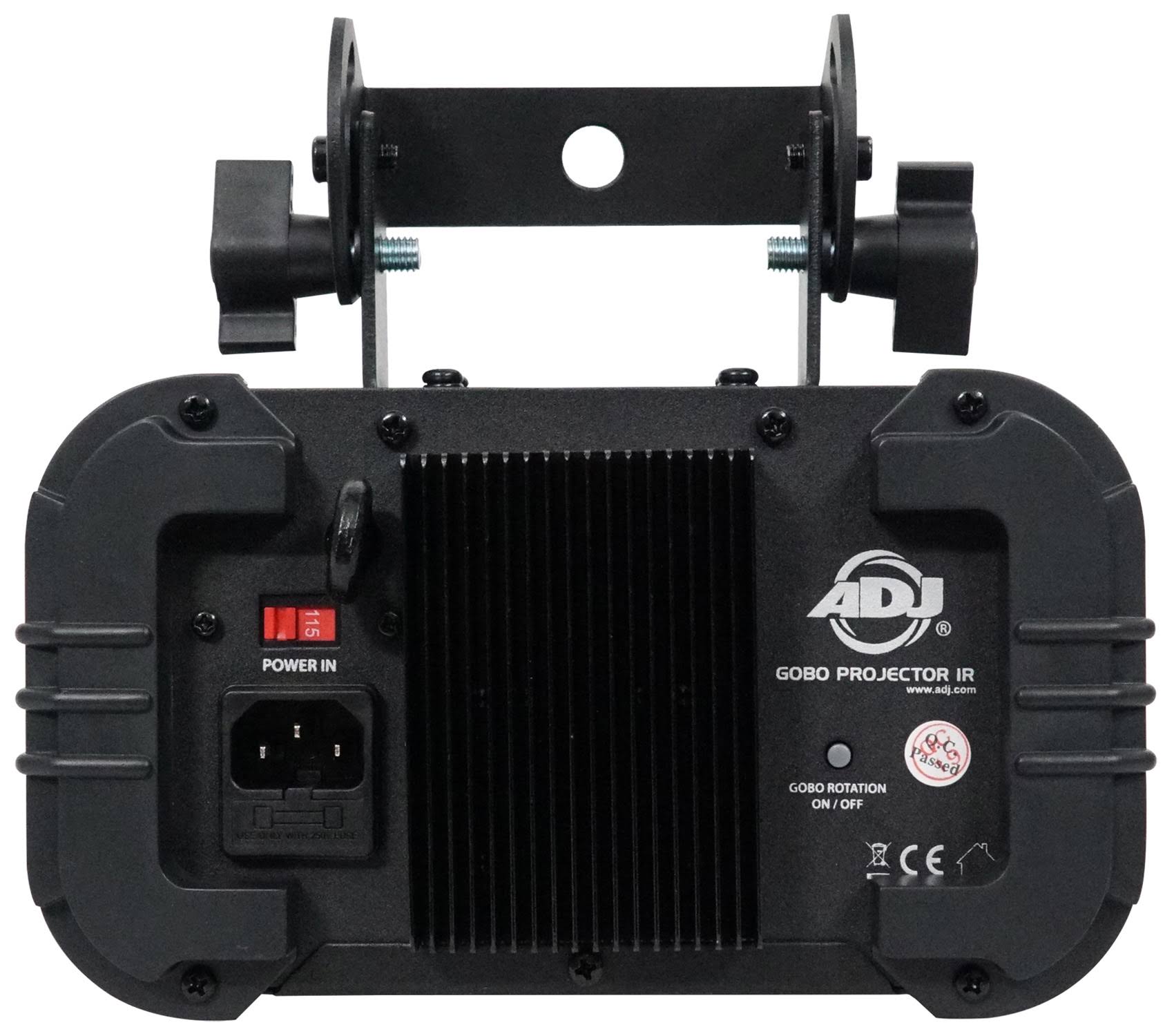 American DJ Adj Gobo Projector IR LED Light w/ 4 Colors+4 Patterns+(2) Scrims