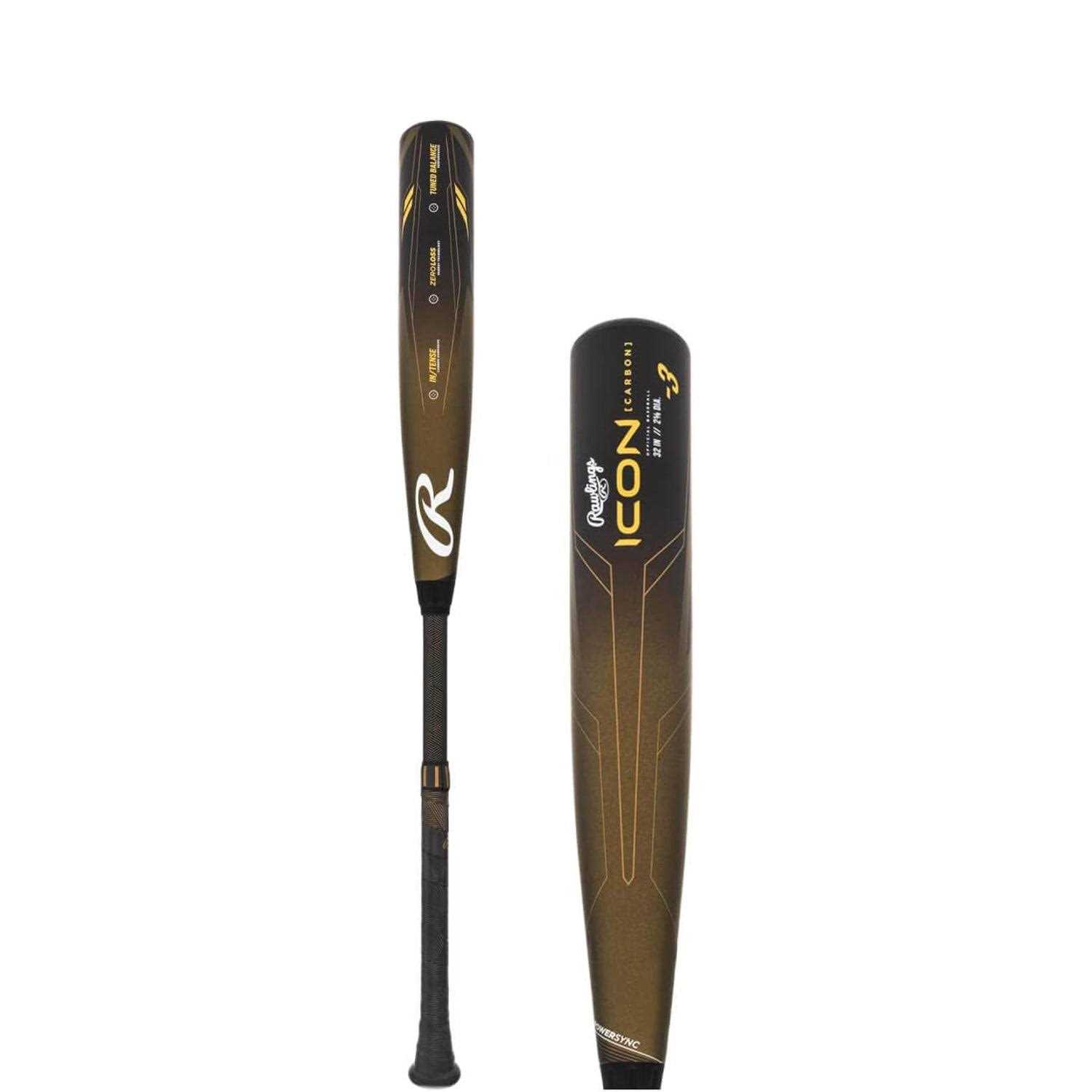 2023 Rawlings Icon -3 BBCOR Baseball Bat - Sports Supplies Online Store