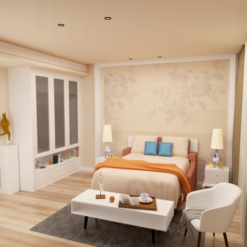 Ball & Cast Queen Size Murphy Bed Hideaway Wall Chest with Top Shelves & USB,Storage Cabinet Bed Frame w/Slat Support
