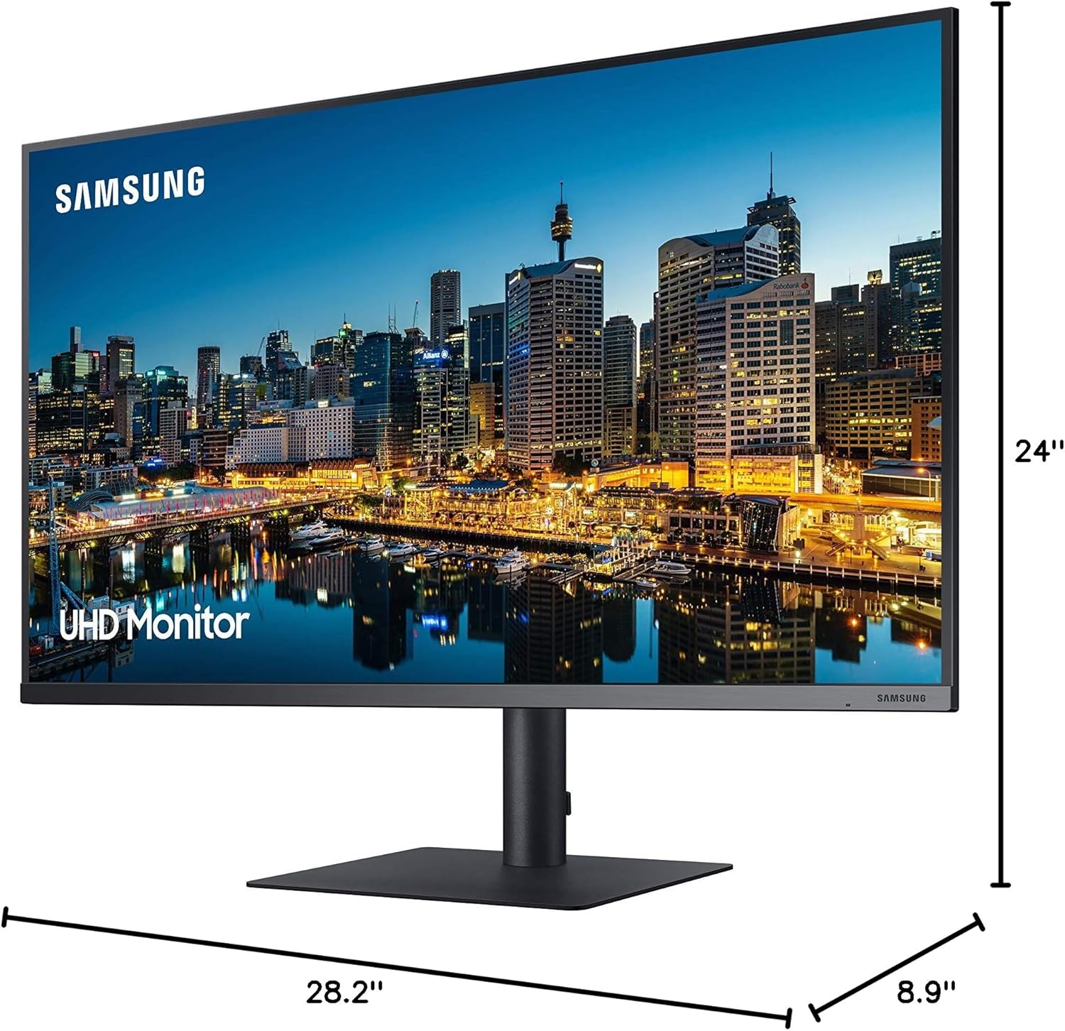 Samsung TU872 Series 32-Inch Viewfinity 4K UHD (3840x2160) Computer Monitor, Thunderbolt 3 Daisy Chain, HDMI, Display Port, Height Adjustable Stand