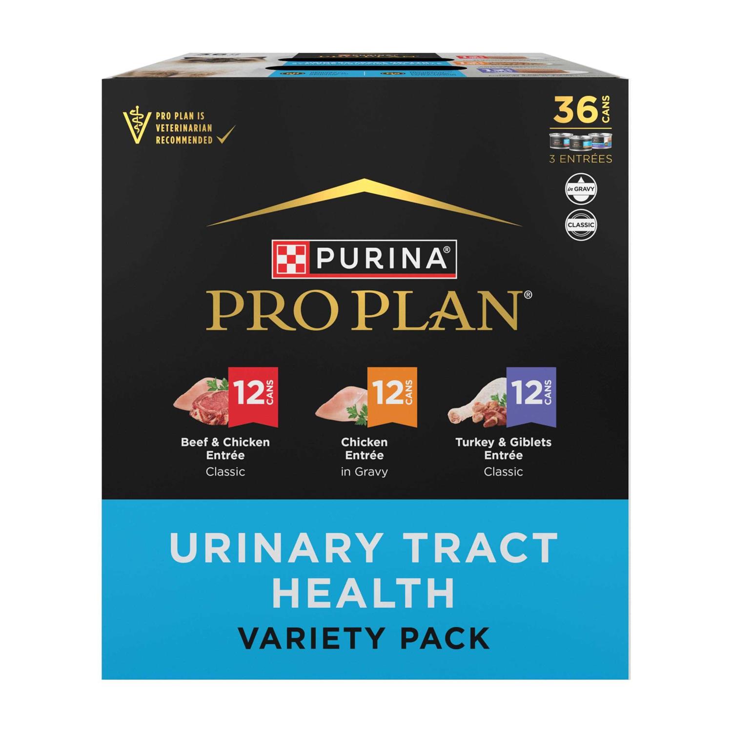Purina Pro Plan Urinary Tract Health Wet Cat Food Variety Pack - Pet Supplies online store