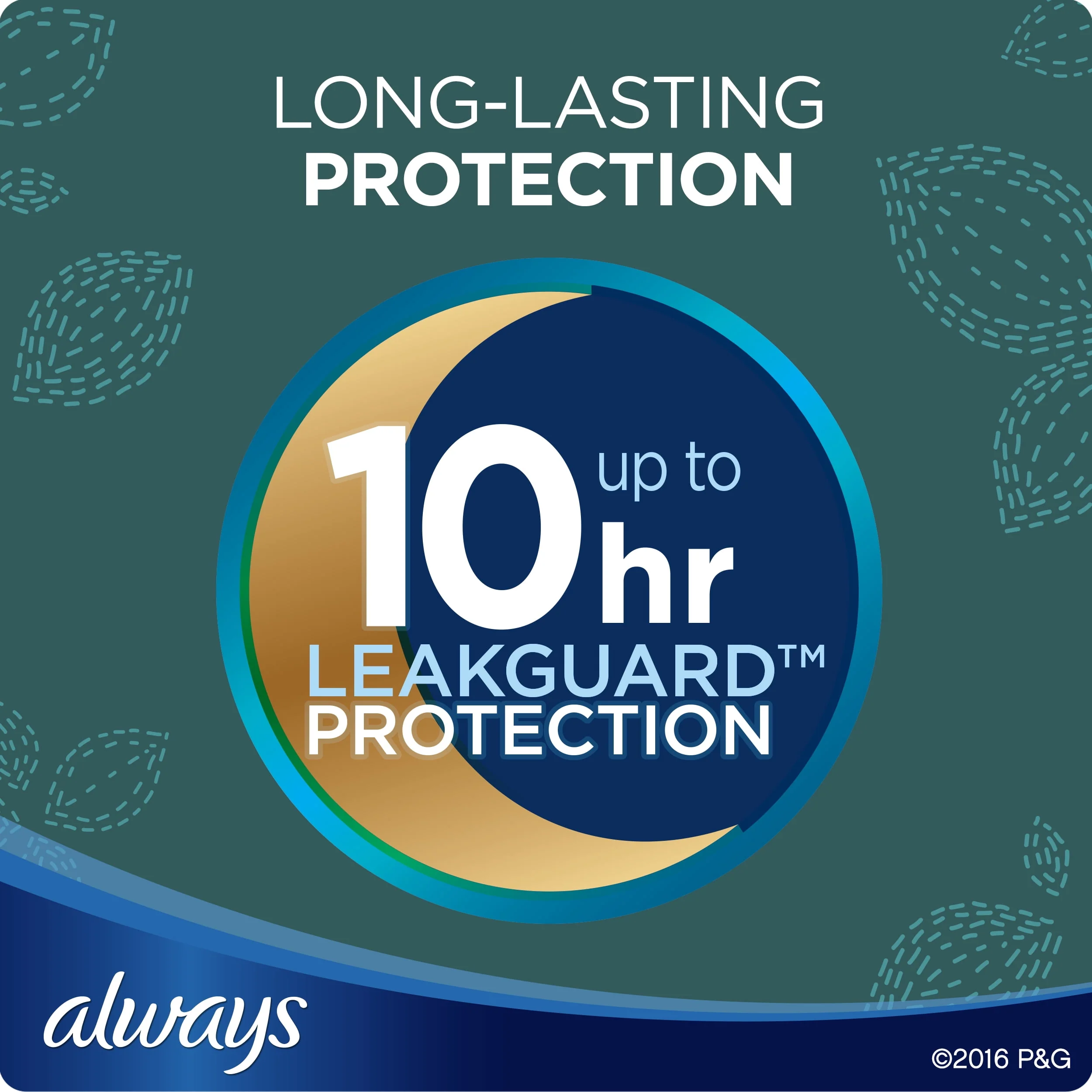 Always Ultra Thin Overnight Pads with Wings, Size 4, Overnight Absorbency, 36 Count