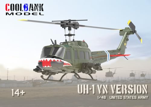 RC ERA C032 UH-1 Huey RC Helicopter with 3D Inverted Flight & 6-Axis Gyro Stabilization