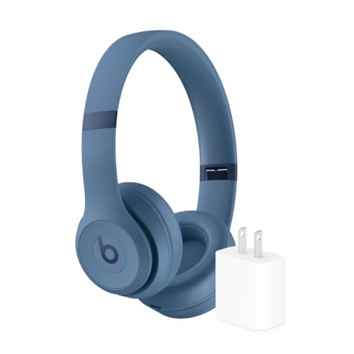 Beats Solo 4 - Wireless Bluetooth On-Ear Headphones, Apple & Android Compatible, Up to 50 Hours of Battery Life - Black & Gold
