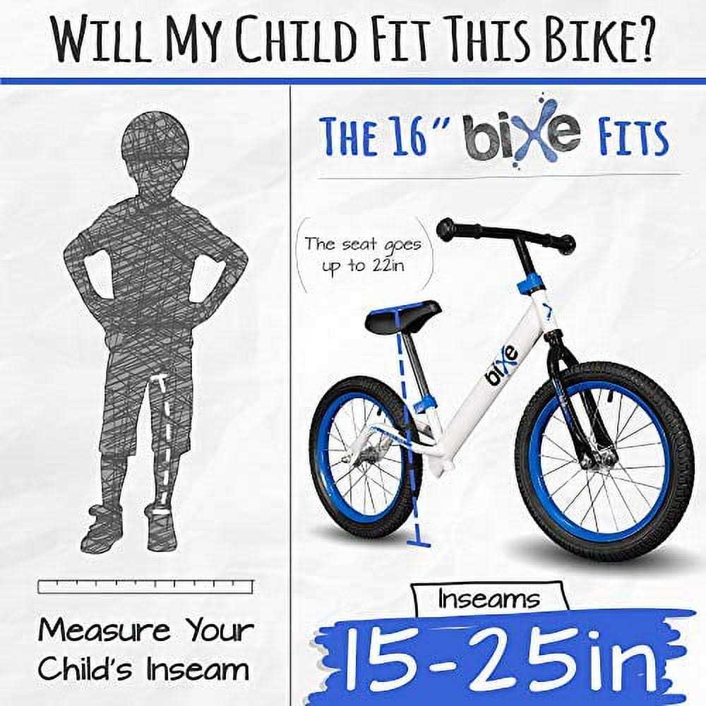Bixe Balance Bike for Big Kids Aged 4, 5, 6, 7, 8 and 9 Years Old - Sports Supplies Online Store