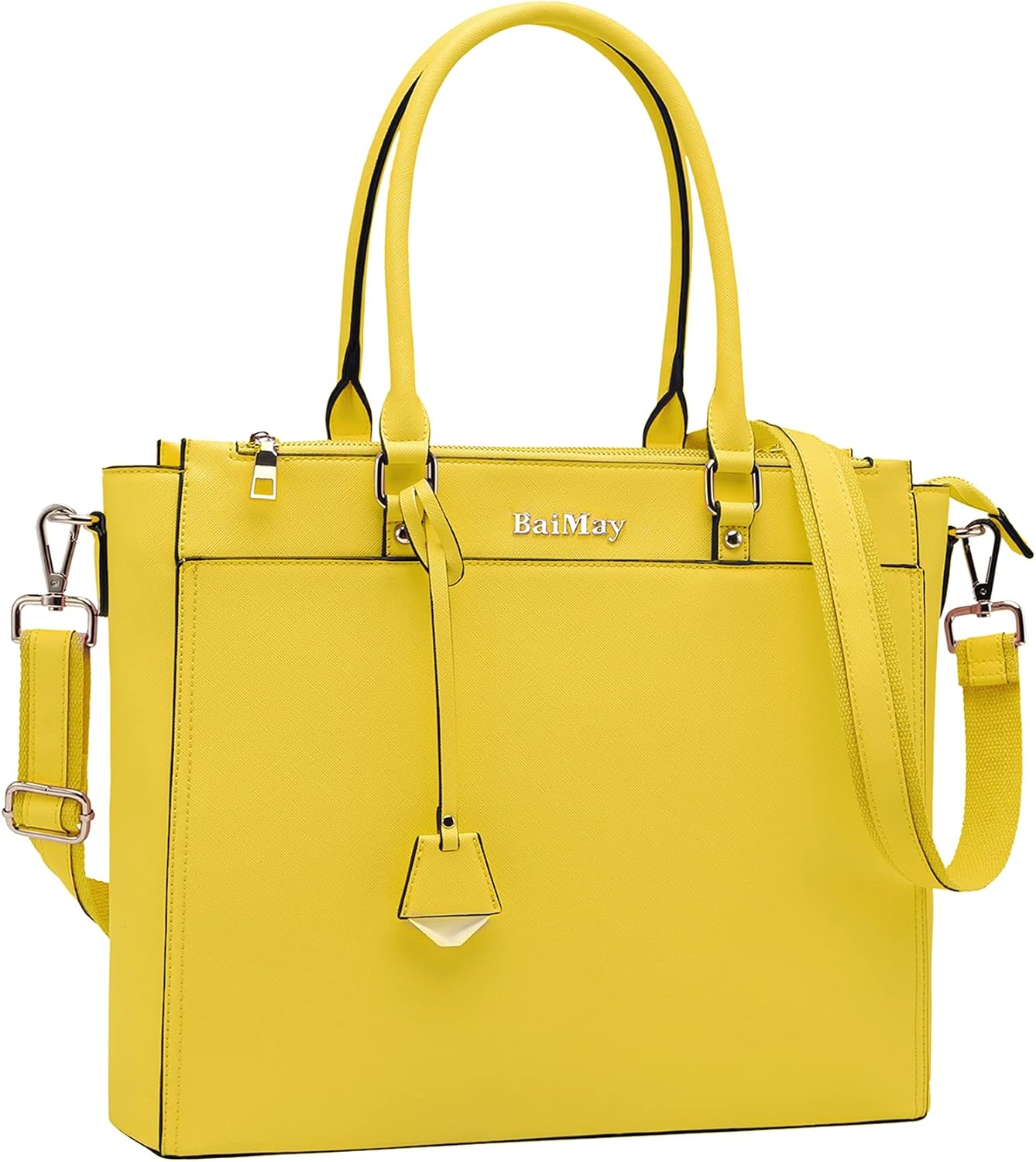 Laptop Bag for Women,Tote Bag,15.6-17 Inch Laptop Bag, Large Tote Bag Teacher Bag Work Bag Briefcase with Multi-Pockets for Work University Travel