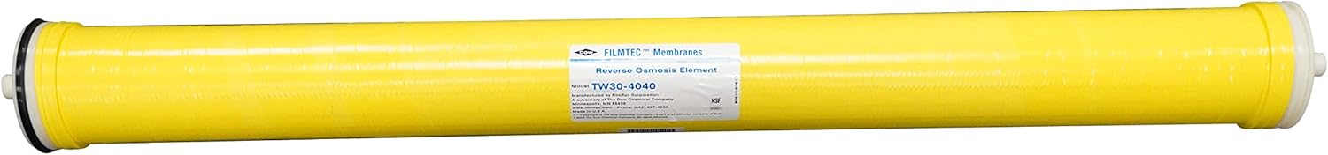 4"×40" Filmtec TW30 Membrane, 2,400 GPD TW30-4040