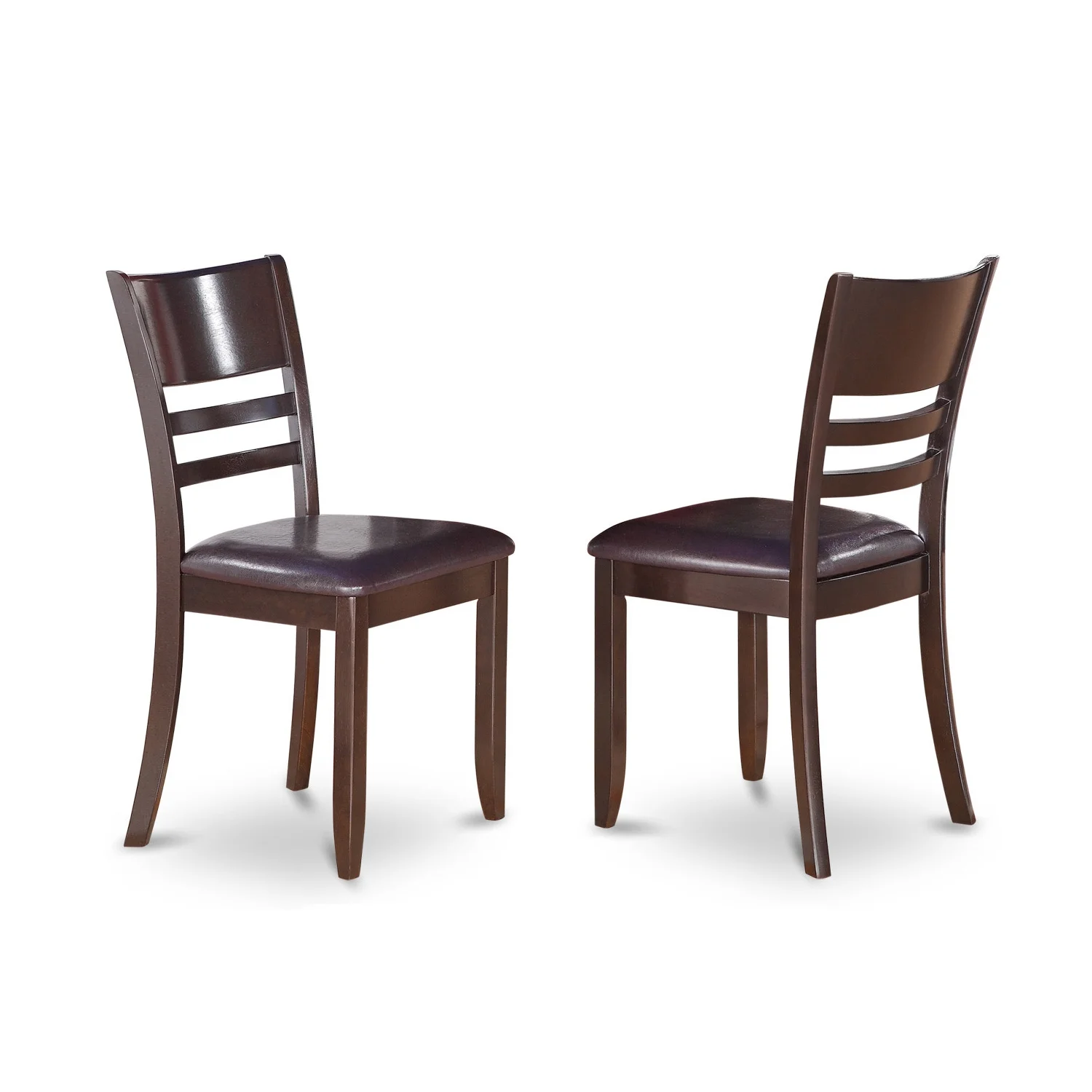 East West Furniture  7 Piece Formal Dining Room Set-Dinette Table and 6 Dining Room Chairs