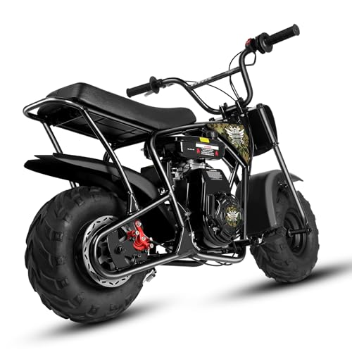 Oryxearth Mini Dirt Bike for Kids, 105CC 4-Stroke Kid Gas Powered Off-Road Pocket Pit Trail Motorcycle W/EPA Approved