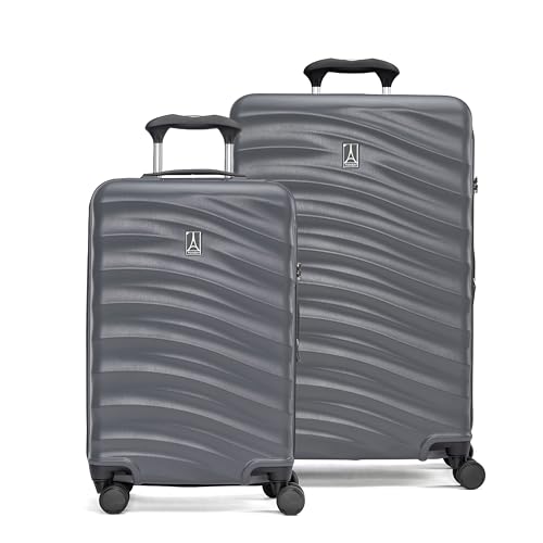 Travelpro Maxlite Air V2 Hardside Expandable Carry on Luggage, 8 Spinner Wheels, Lightweight Hard Shell Suitcase, TSA lock, Black, Carry On 21-Inch