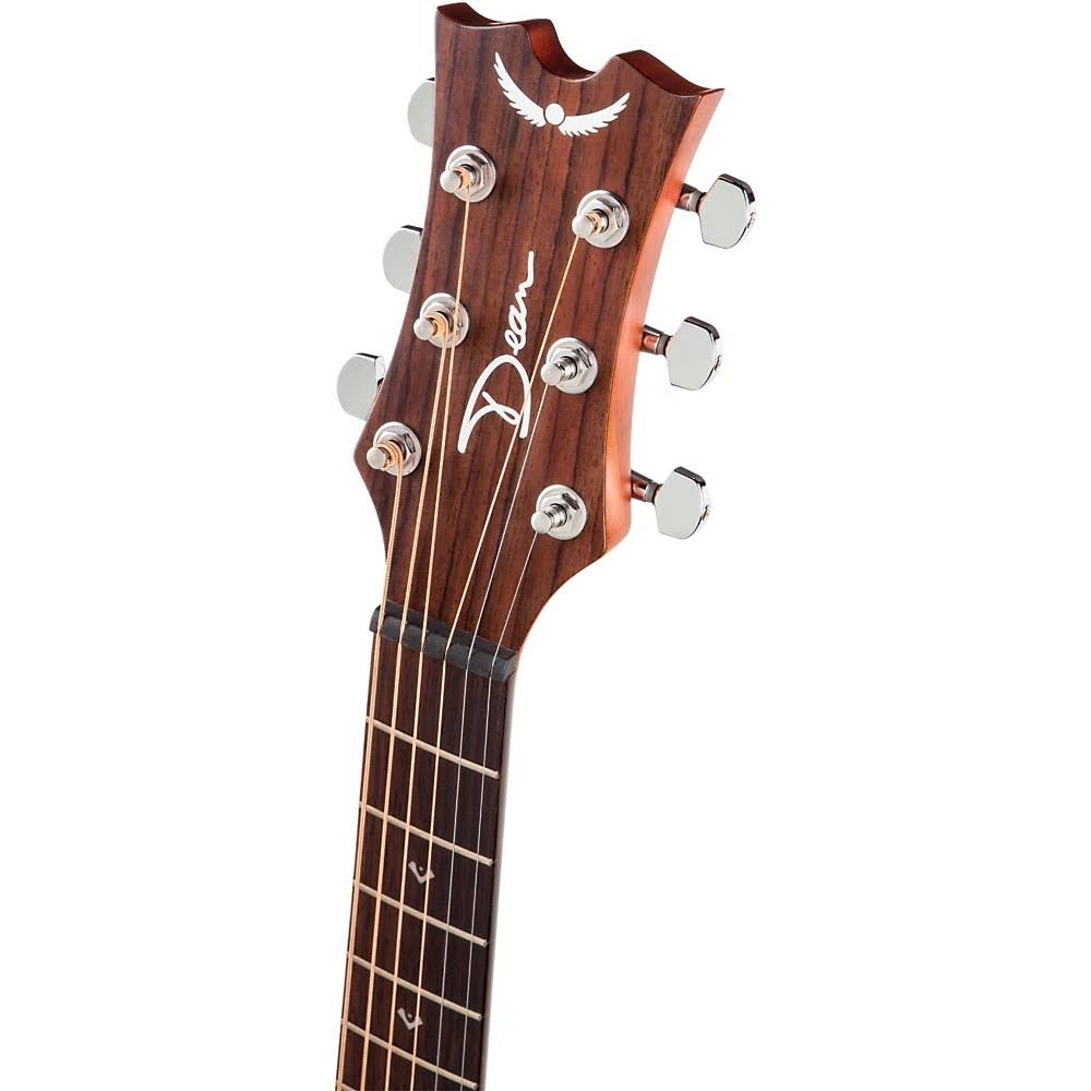 Dean Flight - Travel Edition guitar - acoustic - 3/4 size - top: mahogany - back: mahogany - satin natural - with case