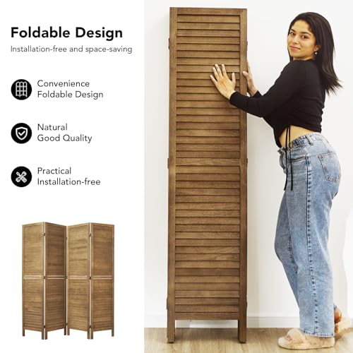 Room Partitions and Dividers, Temporary Wall with Double Hinges