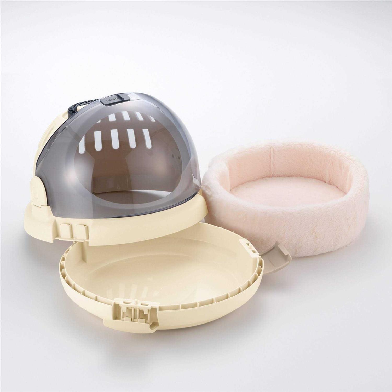 Richell Space Capsule Pet Carrier &amp; Bed - Pet Supplies online store