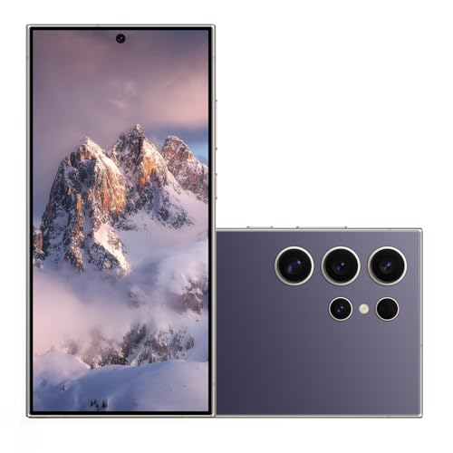 Unlocked Cell Phones C24 Ultra Smartphone Android 13 Phones 8GB+256GB/6.8" HD Screen/Dual SIM/108MP+48MP Camera/6800 mAh/Built-in Pen (Light Cyan)