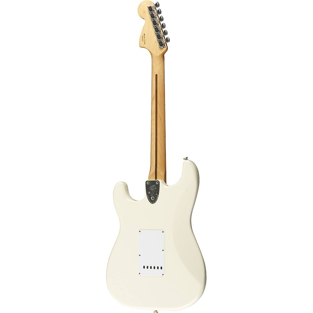 Fender Classic Series &70s Stratocaster Electric Guitar Olympic White