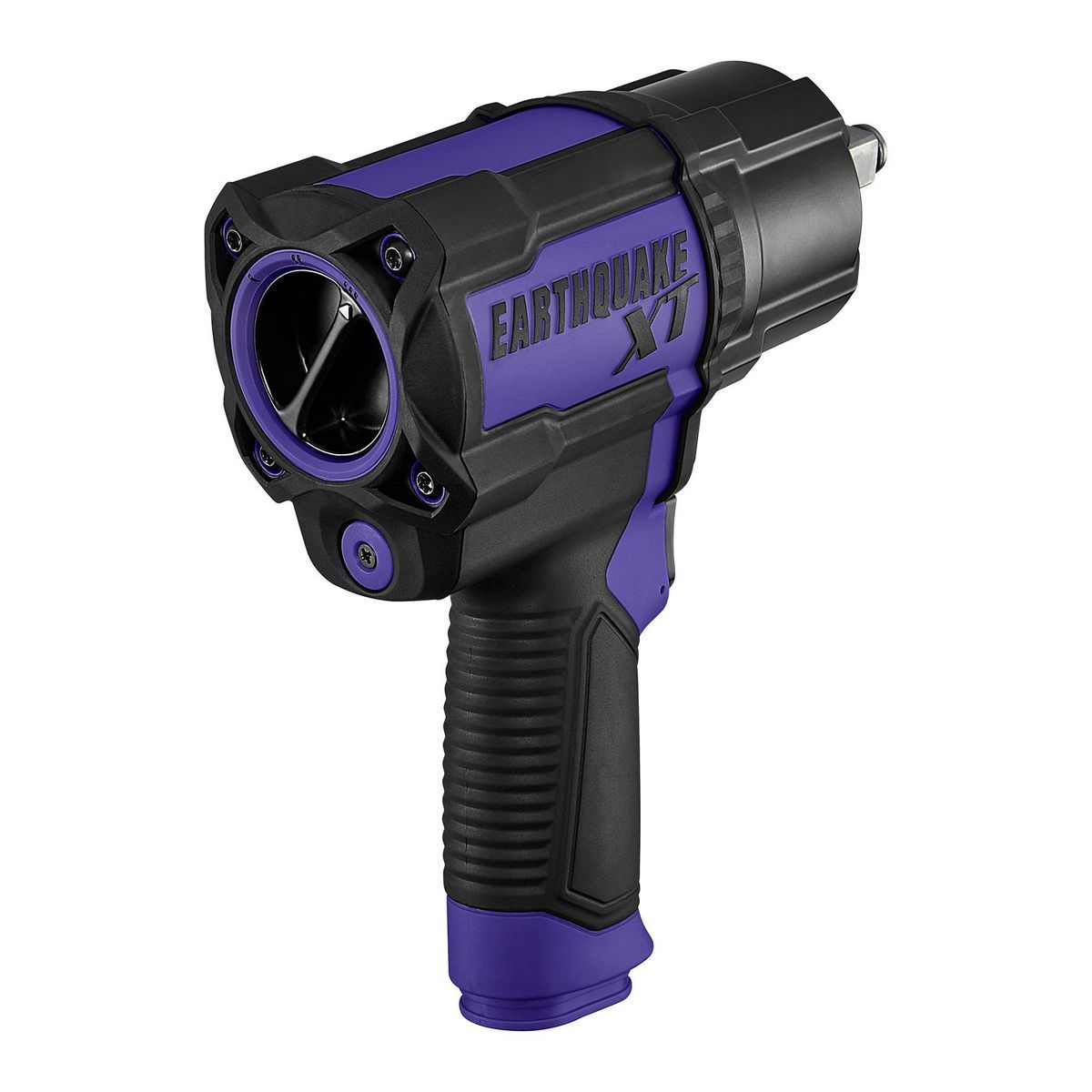 EARTHQUAKE XT 1/2 in. Composite Air Impact Wrench, Twin Hammer, 1200 ft-lbs, Purple