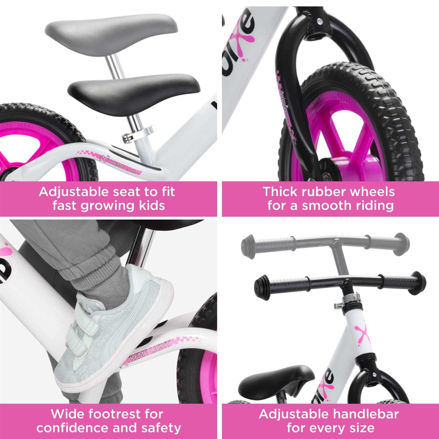 bixe aluminum balance Bike for kids and toddlers - Sports Supplies Online Store