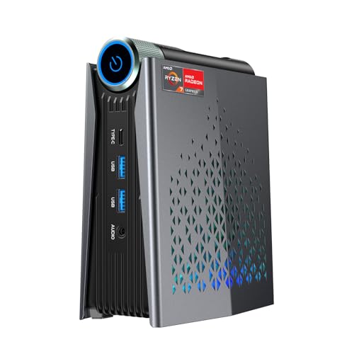 ACEMAGICIAN S3A Mini PC, Ryzen 7 5875U(up to 4.5Ghz), 16GB DDR4 512GB NVME SSD Mini Desktop Computer