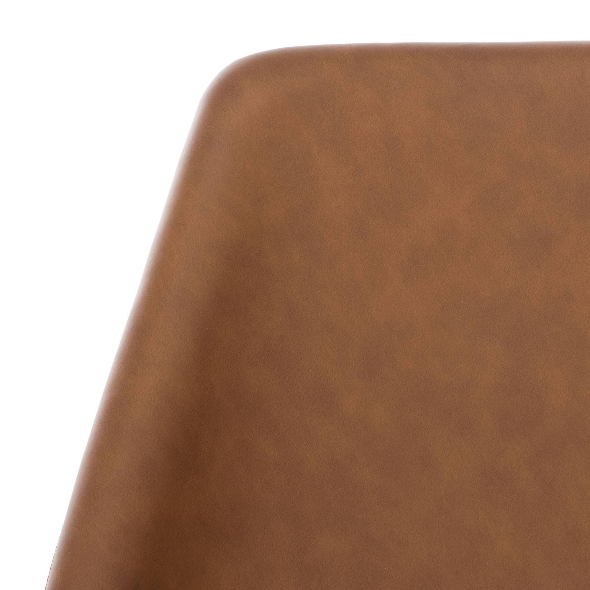 Safavieh Alexis Mid-Century Counter Stool, Cigar Brown