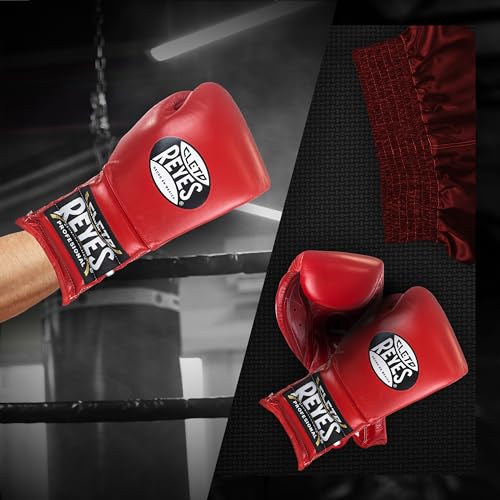 CLETO REYES Traditional Professional Boxing Gloves with Laces for Training, Sparring and Heavy Punching Bags for Men and Women, MMA, Kickboxing