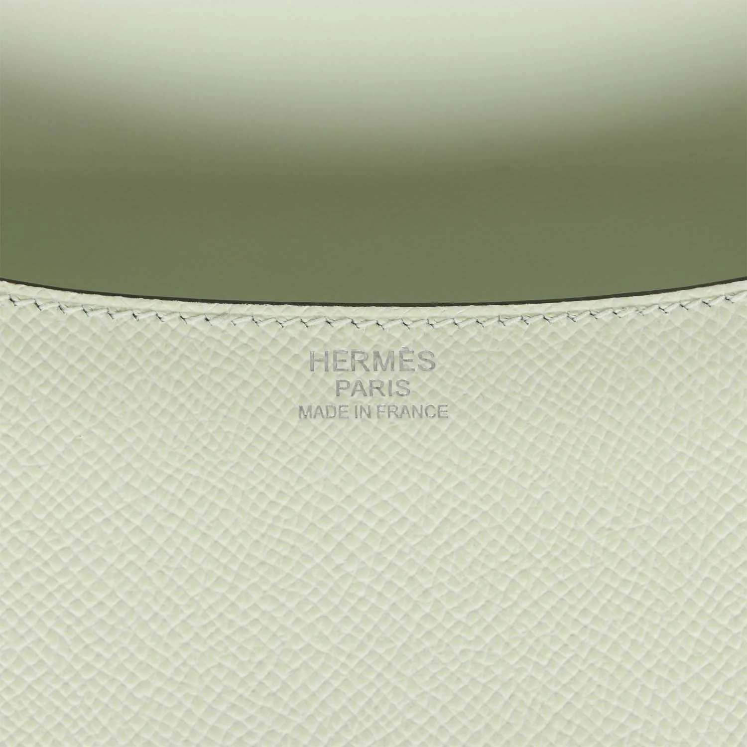 Hermes Constance 1-24 Vert Fizz Epsom Palladium Hardware