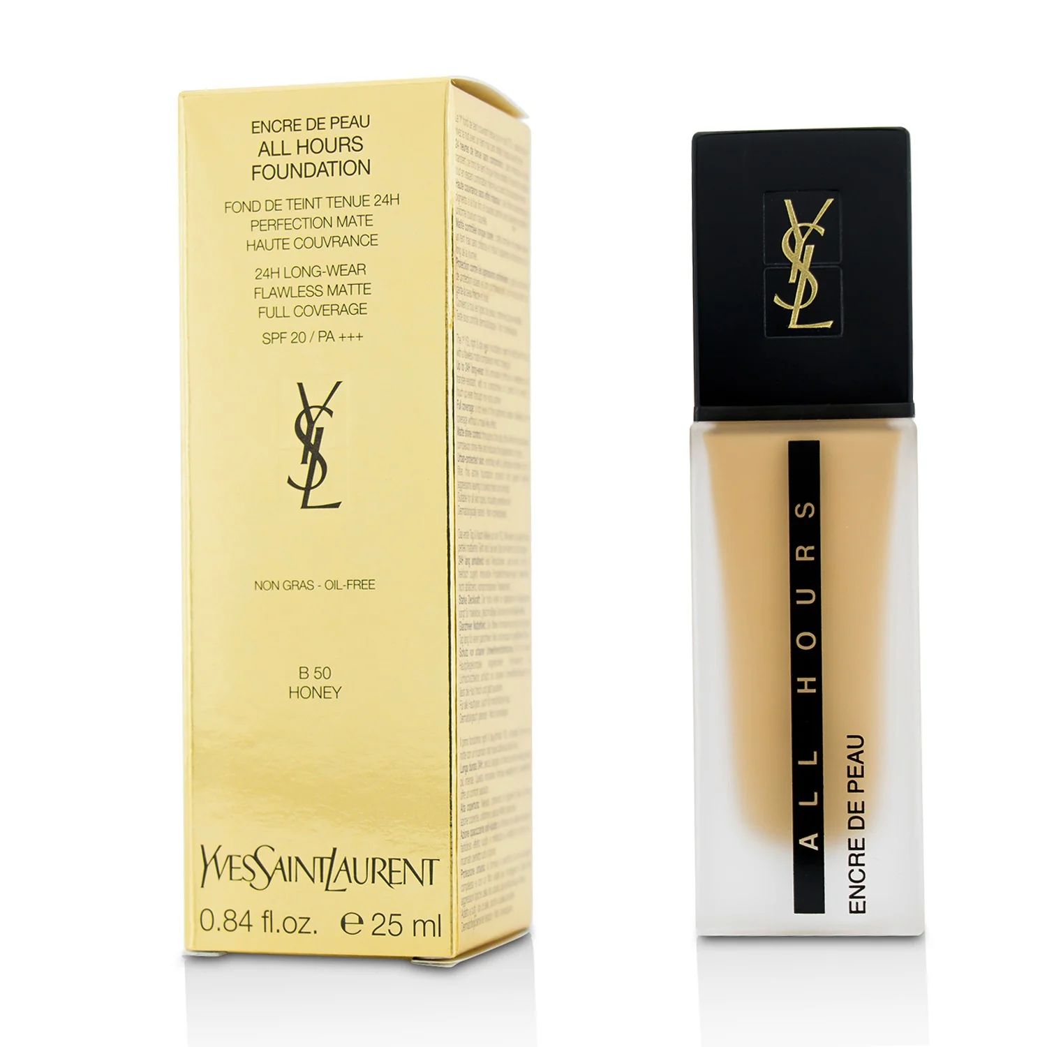 Yves Saint Laurent All Hours Foundation SPF 20 - # BR30 Cool Almond  25ml/0.84oz