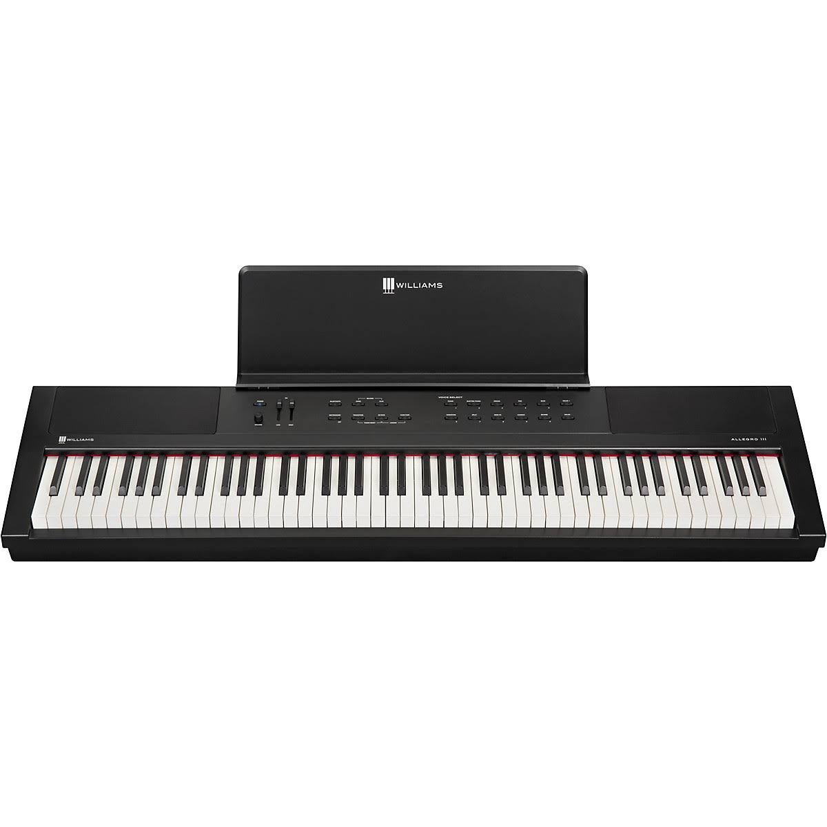Williams Allegro III Digital Piano Black 88 Key - Megean