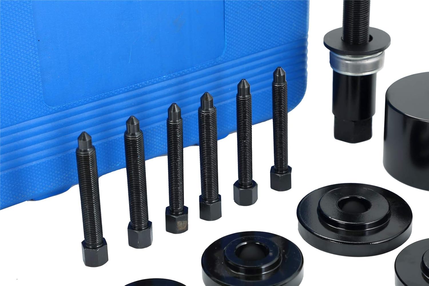 ATPEAM 19pcs Universal Front Wheel Drive Bearing Puller | Front Wheel Hub Removal Car Kit Set