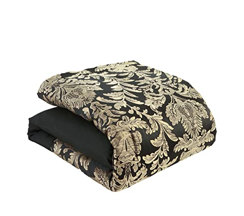 Riverbrook Home 100% Polyester Comforter Set, Queen, Hillcrest - Ivory/Gold, 9 Piece Set