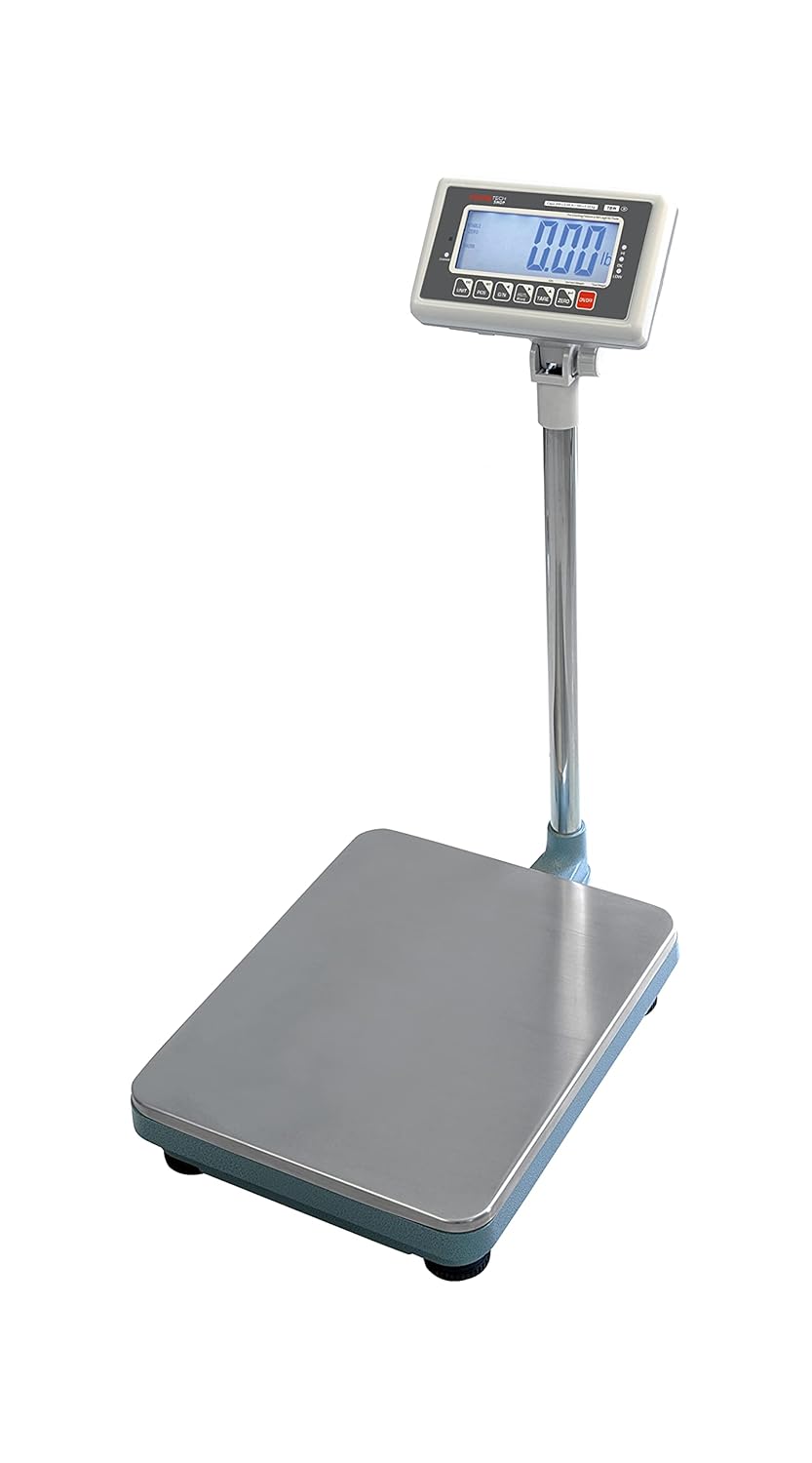 VisionTechShop TBW-500 Bench Scale for Warehouse Industrial Shipping Scale and, Lb/Kg Switchable, 500lb Capacity, 0.1lb Readability