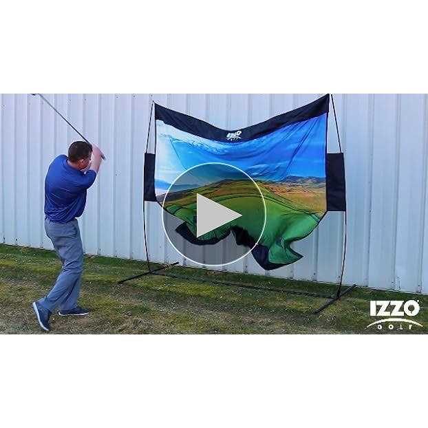 Izzo Golf Tru Vu Trainer Hitting Net - Sports Supplies Online Store