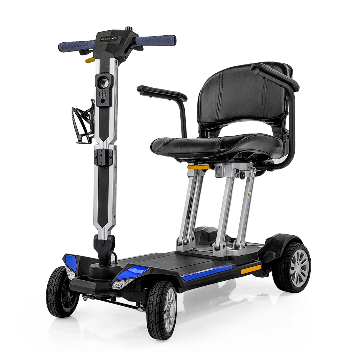 Golden Technologies Buzzaround Carry On FOLDING-FLAT Travel  Mobility Scooter Red